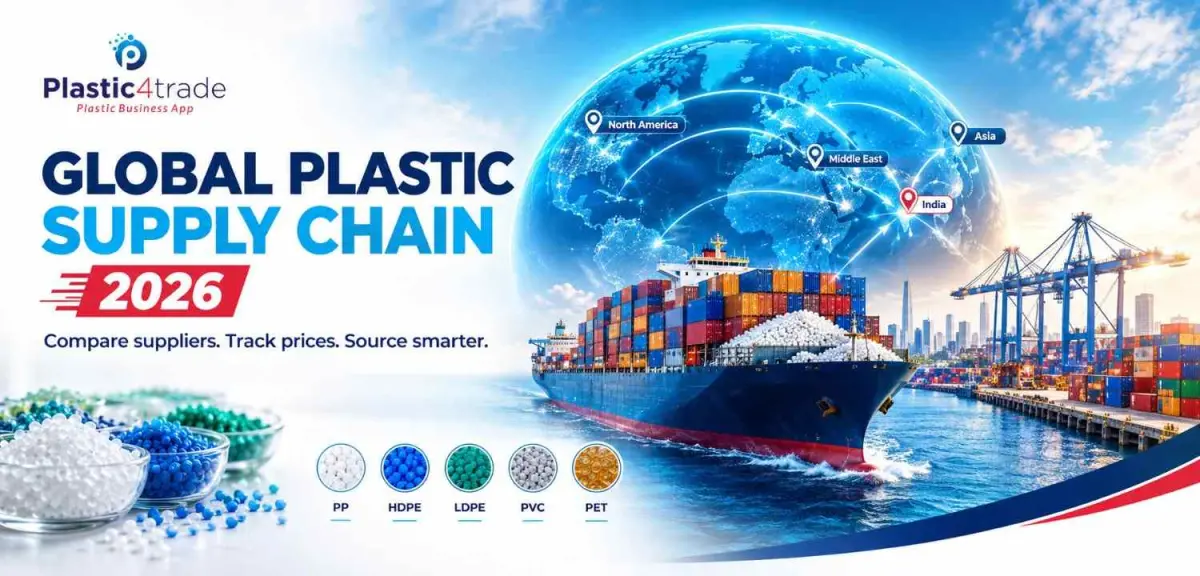 Global Plastic Supply Chain 2026 | Major Producers, Trade Routes and How Indian Buyers Source Resin Plastic4trade