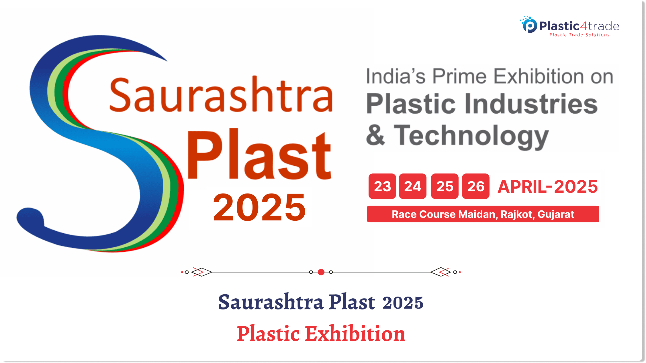 Saurashtra Plast Exhibition 2025 Plastic Exhibition in Rajkot India Plastic4trade