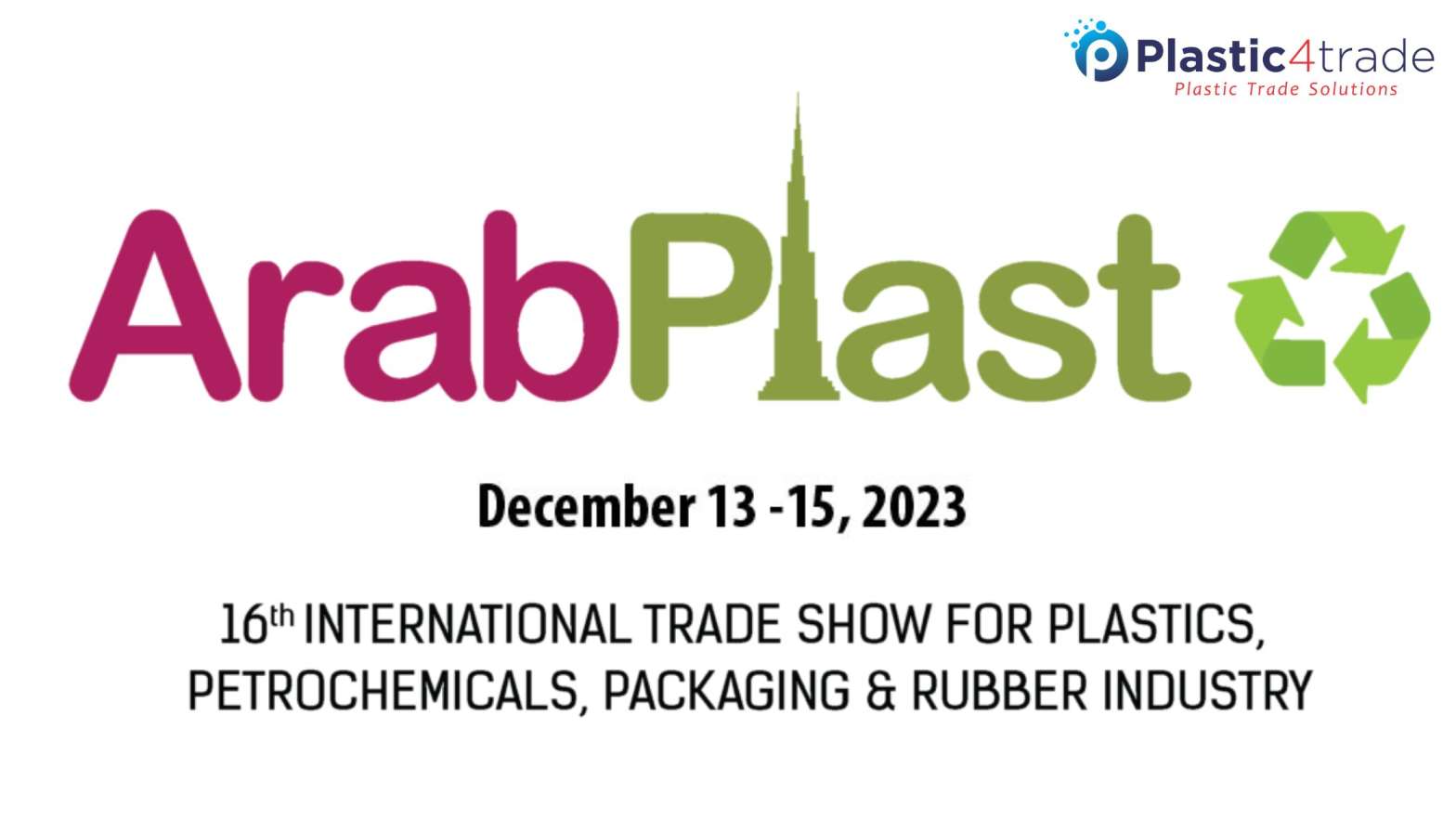 ArabPlast Exhibition 2025: Dubai's International Plastic & Petrochemical Trade Show dubai dubai united arab emirates