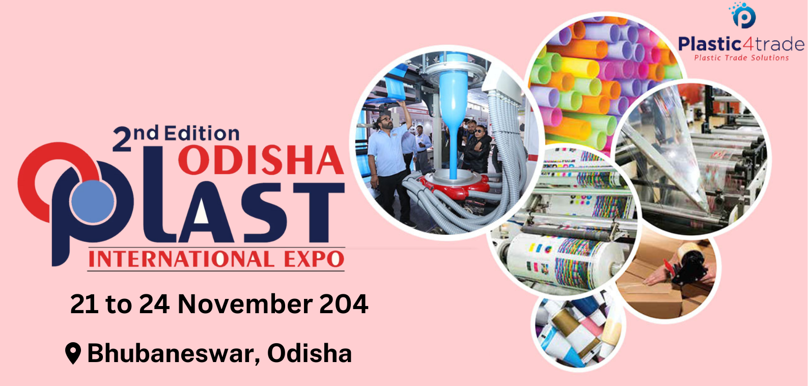 2nd Odisha Plast International Expo 2024 Plastic Exhibition Bhubaneswar, India. bhubaneswar odisha india