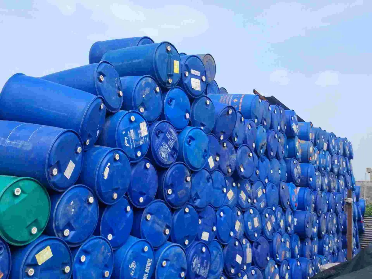 200 LTR HDPE BLUE DRUM HDPE Finish Goods Film Grade shahpur haryana india Plastic4trade