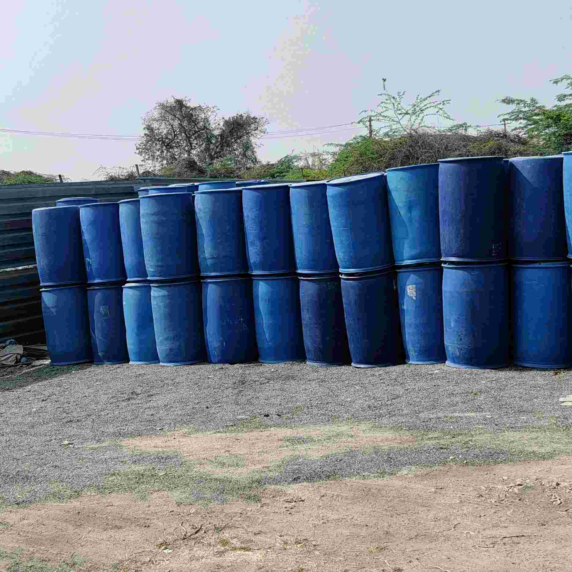 200 LTR HDPE BLUE DRUM HDPE Finish Goods Roto Molding morbi gujarat india Plastic4trade