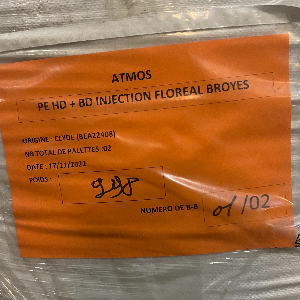 40 BIG BAGS, GRANULES, THIS IS PE HD HDPE Reprocess Granule Injection Molding zevenbergen noord brabant nederland Plastic4trade