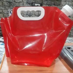 6L PE PORTABLE STAND UP WATER BAGS LDPE Bag Film Grade navi mumbai maharashtra india Plastic4trade