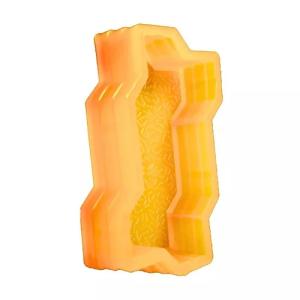 80MM DAMRU SHAPE PVC PAVER BLOCK MOULD PVC Finish Goods Injection Molding orchha madhya pradesh india Plastic4trade Plastic4trade
