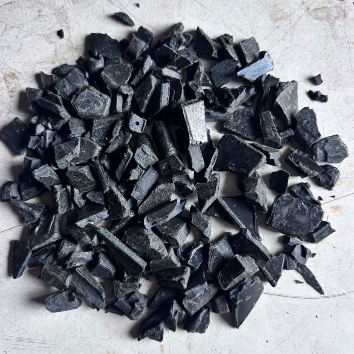 ABS  BLACK PLASTIC WIRE SPOOL ABS Grinding Injection Molding pune maharashtra india Plastic4trade