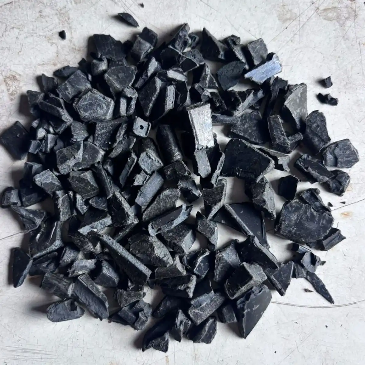 ABS  BLACK PLASTIC WIRE SPOOL ABS Grinding Injection Molding pune maharashtra india Plastic4trade