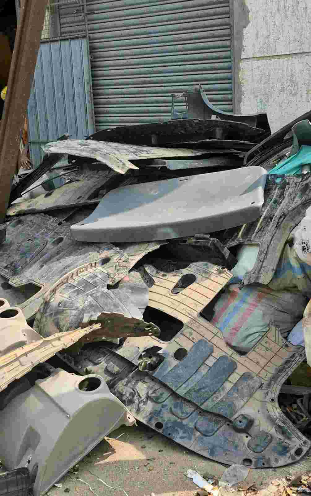 ABS CAR BUMPER SCRAP ABS Scrap Injection Molding bengaluru karnataka india Plastic4trade