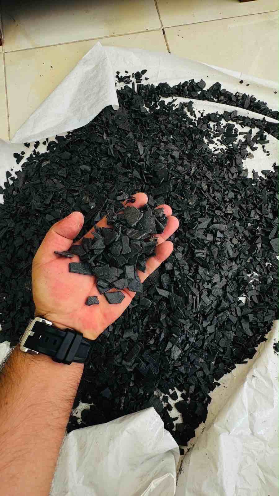 ABS GRINDING BLACK ABS Grinding Injection Molding sharjah sharjah united arab emirates Plastic4trade