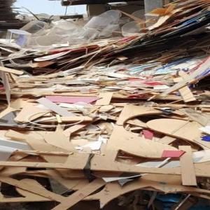 ACRYLIC SHEETS SCRAP WITH BROWN PAPER ACRYLIC Scrap Sheet Extrusion surat gujarat india Plastic4trade