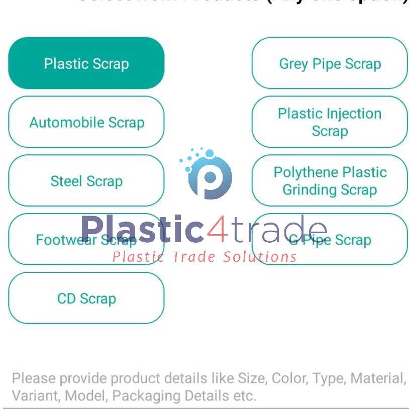ALL PLASTIC PP Grinding Blow delhi india Plastic4trade