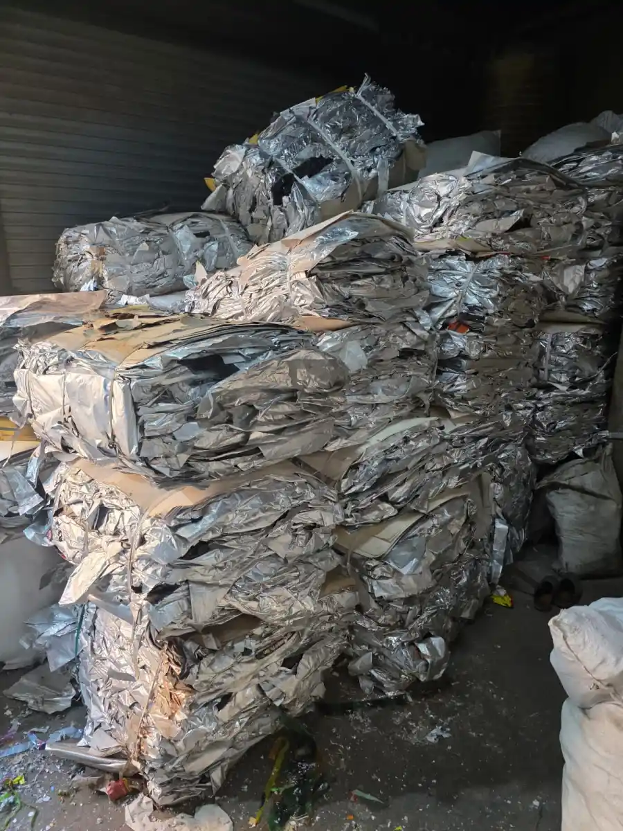ALUMINIUM FOIL SCRAP HM Scrap Film Grade ahmedabad gujarat india Plastic4trade