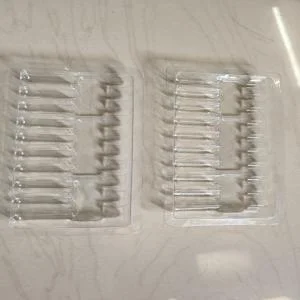 AMPOULE BLISTER TRAY 1ML X 10 PET Finish Goods Injection Molding silvassa dadra and nagar haveli and daman and diu india Plastic4trade