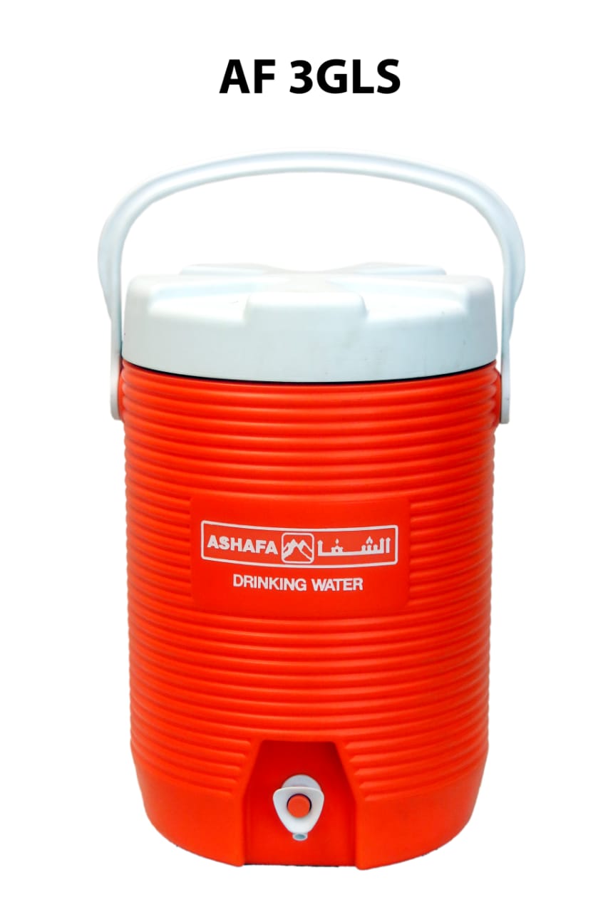 ASHAFA PLASTIC WATER FLASKS 12 LTR HDPE Finish Goods Injection Molding ahmedabad gujarat india Plastic4trade