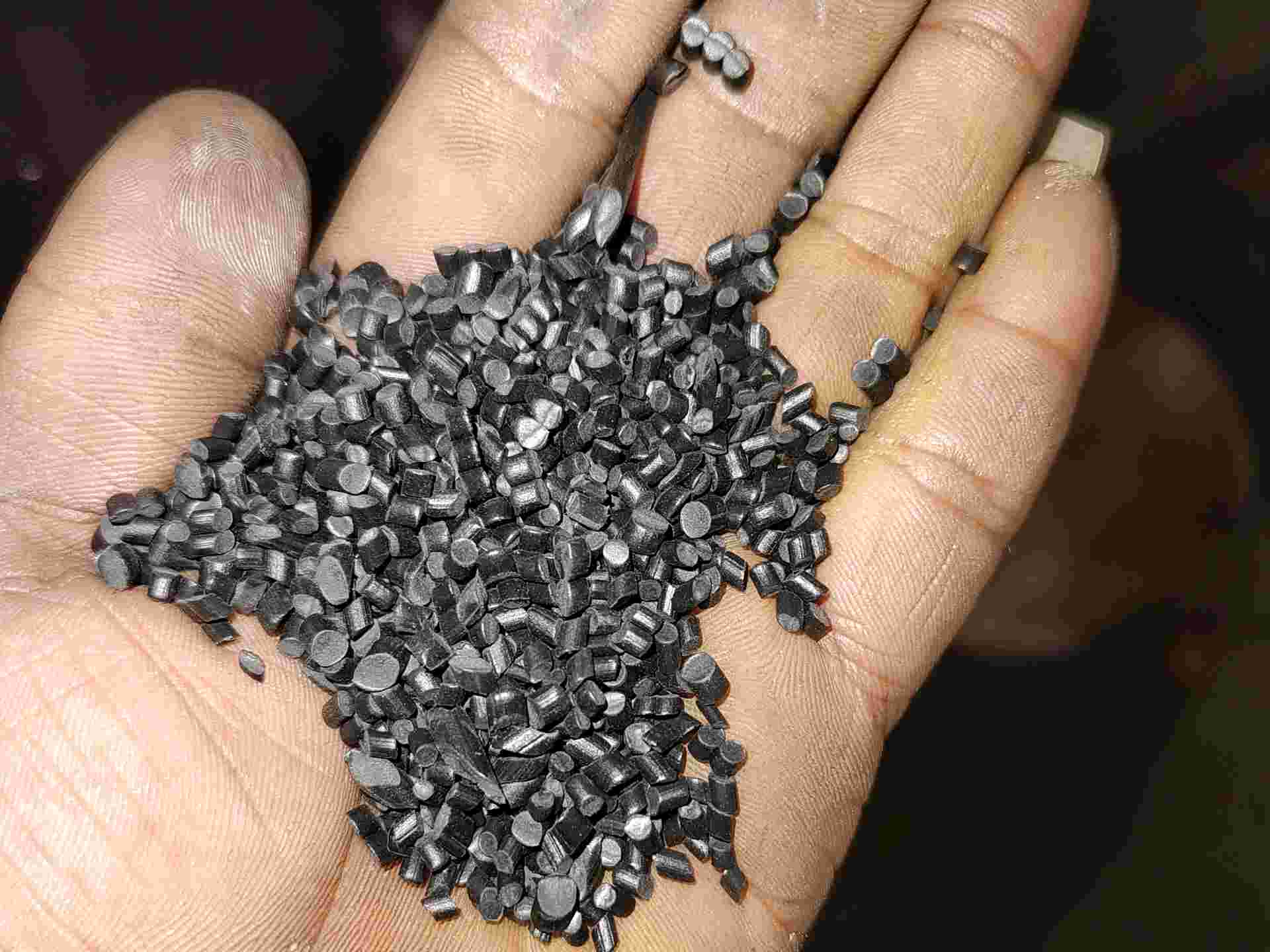 BALCK SOFT PVC GRANULES PVC Reprocess Granule Injection Molding Film Grade pipodara gujarat india Plastic4trade