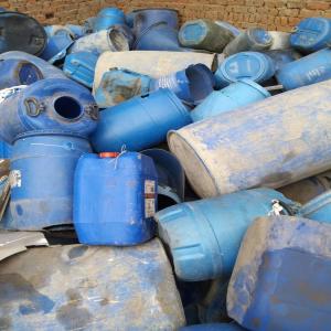 BALED HDPE BLUE DRUM SCRAP HDPE Scrap Blow new delhi delhi india Plastic4trade