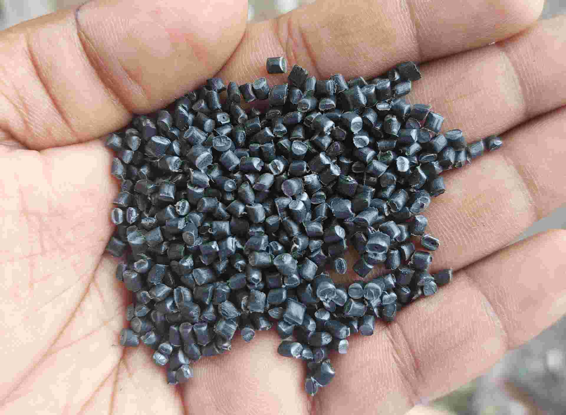 BLACK LD LDPE Reprocess Granule Blow Film Grade Pipe kim gujarat india Plastic4trade Plastic4trade
