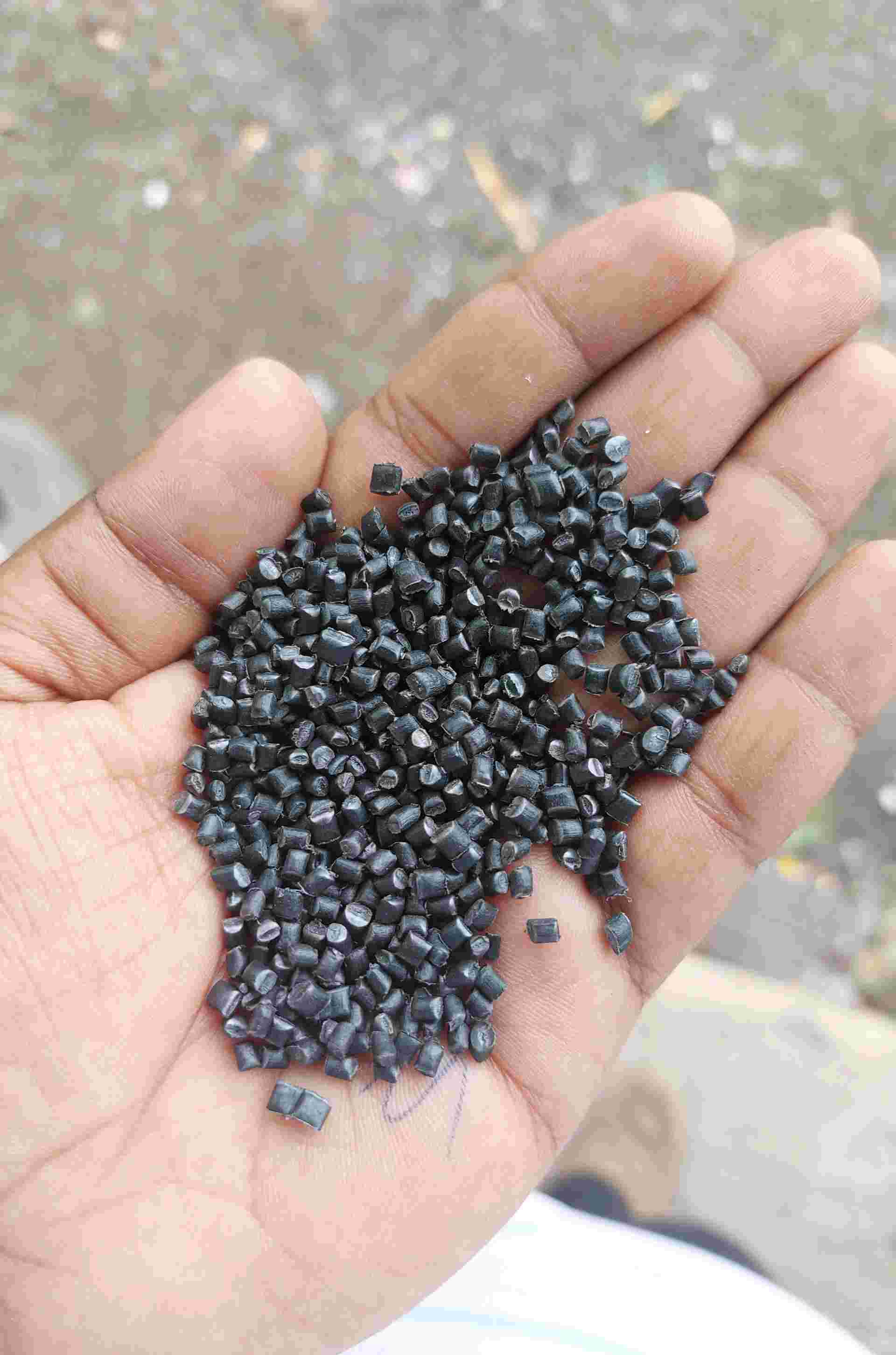 BLACK LD LDPE Reprocess Granule Blow Film Grade Pipe kim gujarat india Plastic4trade