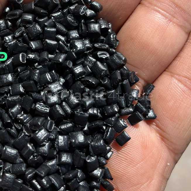 BLACK PP PP Reprocess Granule Injection Molding maharashtra india Plastic4trade