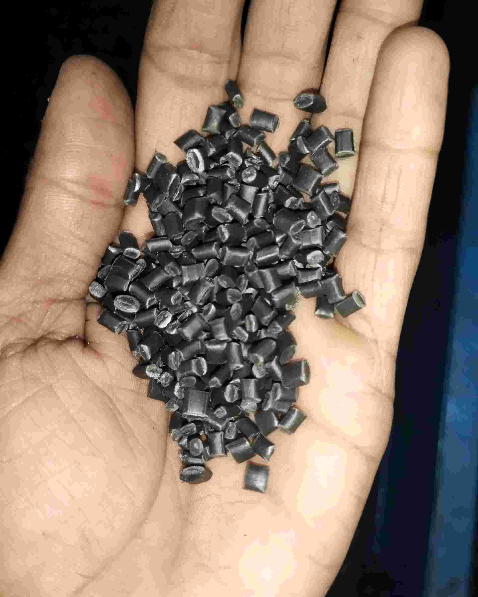 BLACK PP DANA  Reprocess Granule Injection Molding rajkot gujarat india Plastic4trade