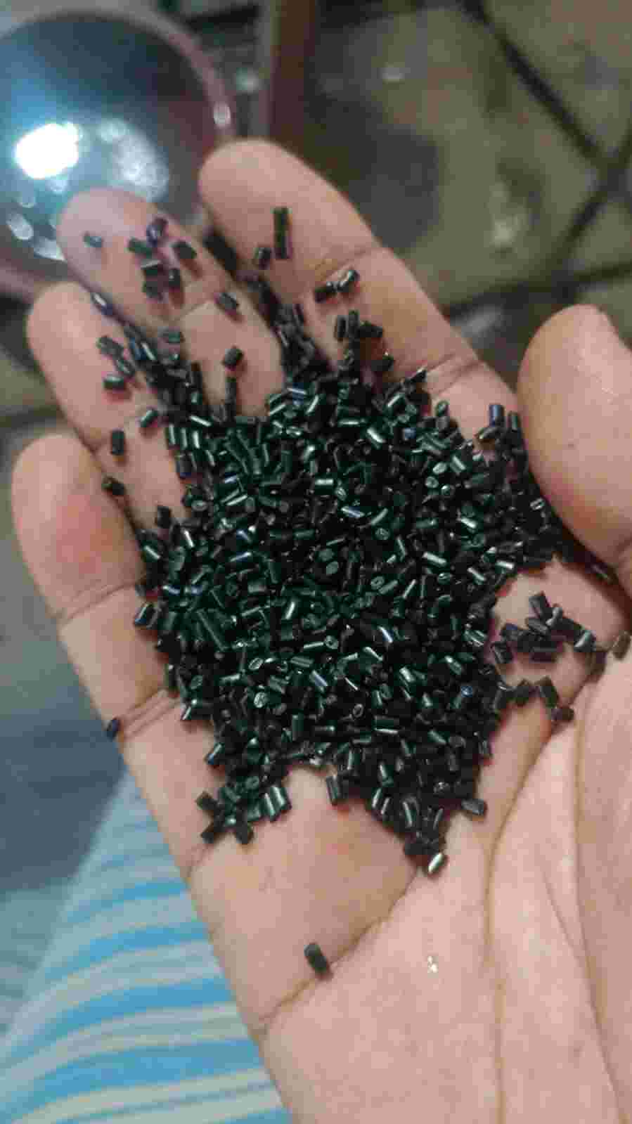BLACK PP PP Reprocess Granule Injection Molding bakrol bujrang gujarat india Plastic4trade