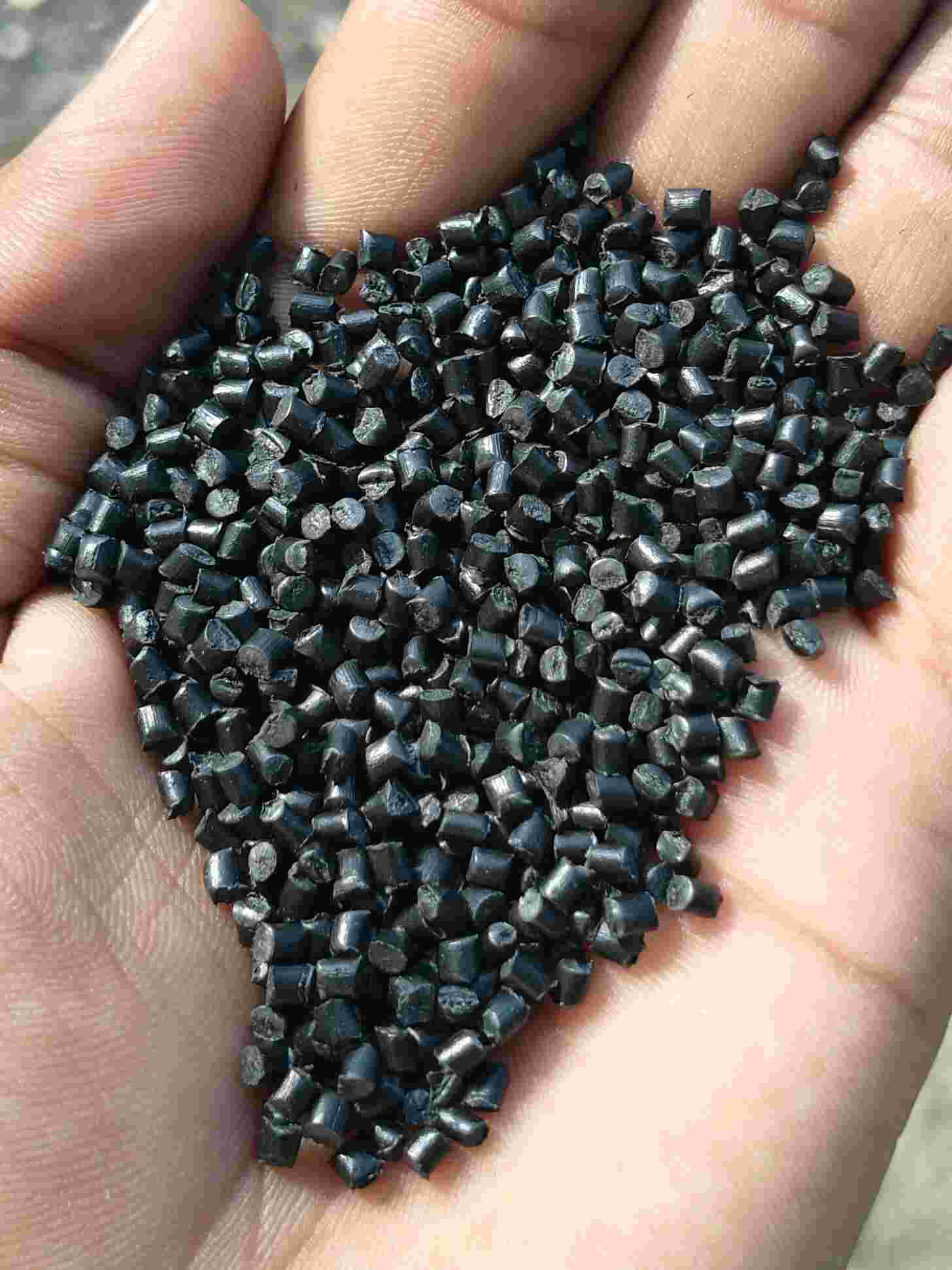 BLACK PP PP Reprocess Granule Injection Molding surat gujarat india Plastic4trade