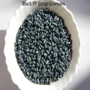 BLACK PP SCRAP GRANULES PP Reprocess Granule Pipe rajkot gujarat india Plastic4trade