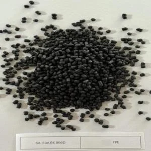 BLACK THERMOPLASTIC ELASTOMER TPE Reprocess Granule Injection Molding valsad gujarat india Plastic4trade