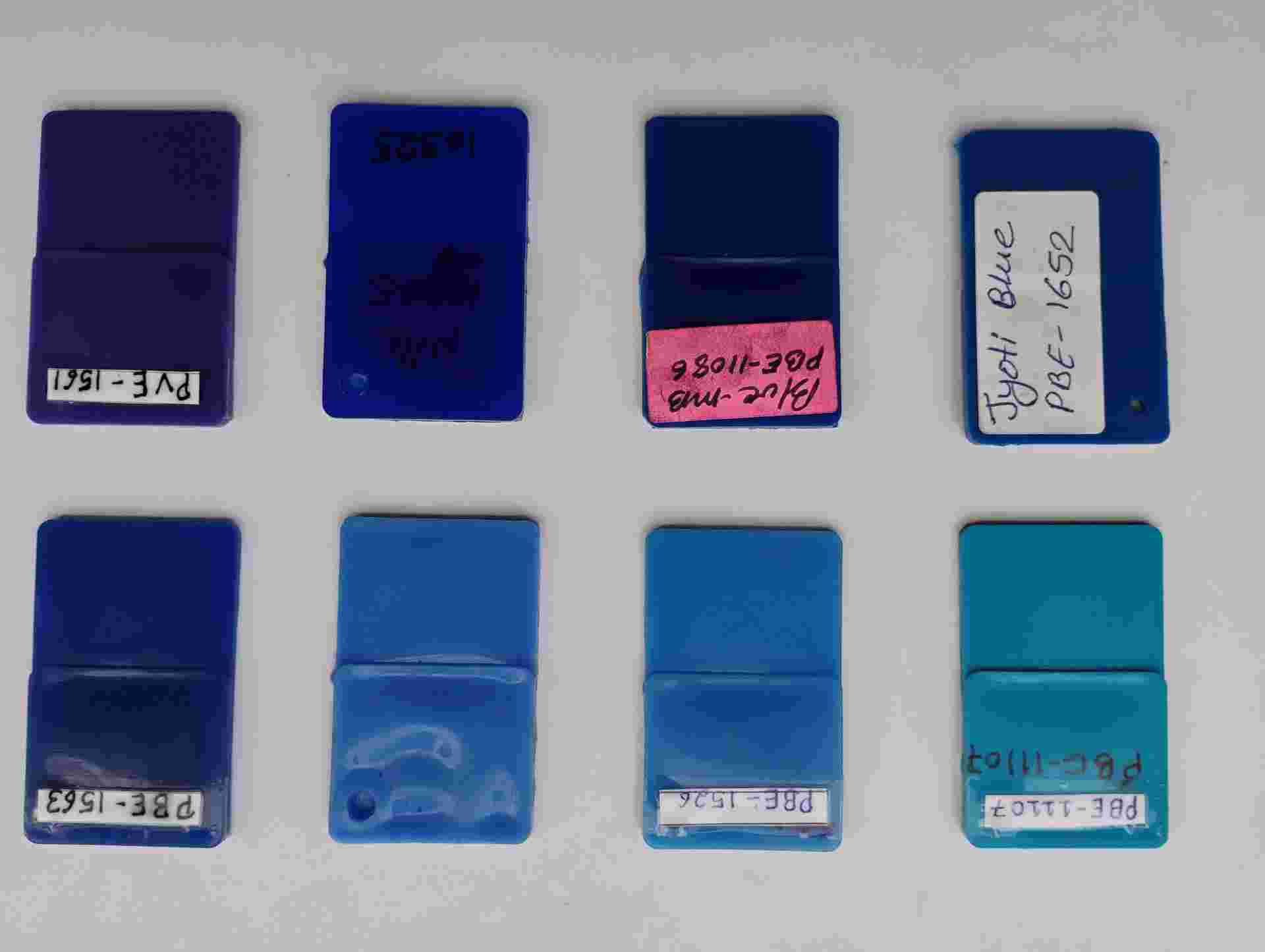 BLUE COLOUR MASTERBATCH LDPE Masterbatch Injection Molding ludhiana punjab india Plastic4trade