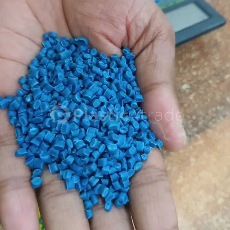 BLUE DRUM GRANULES HDPE Reprocess Granule Pipe madhya pradesh india Plastic4trade