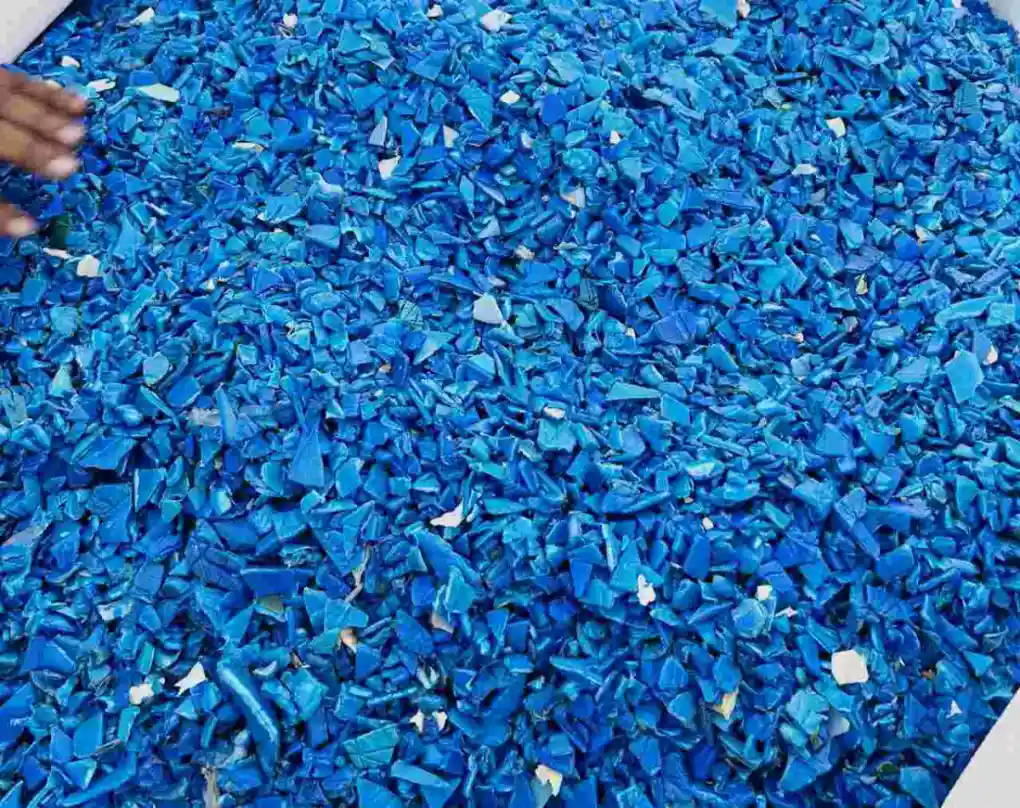 BLUE DRUM GRINDING HDPE Grinding Blow miraj maharashtra india Plastic4trade