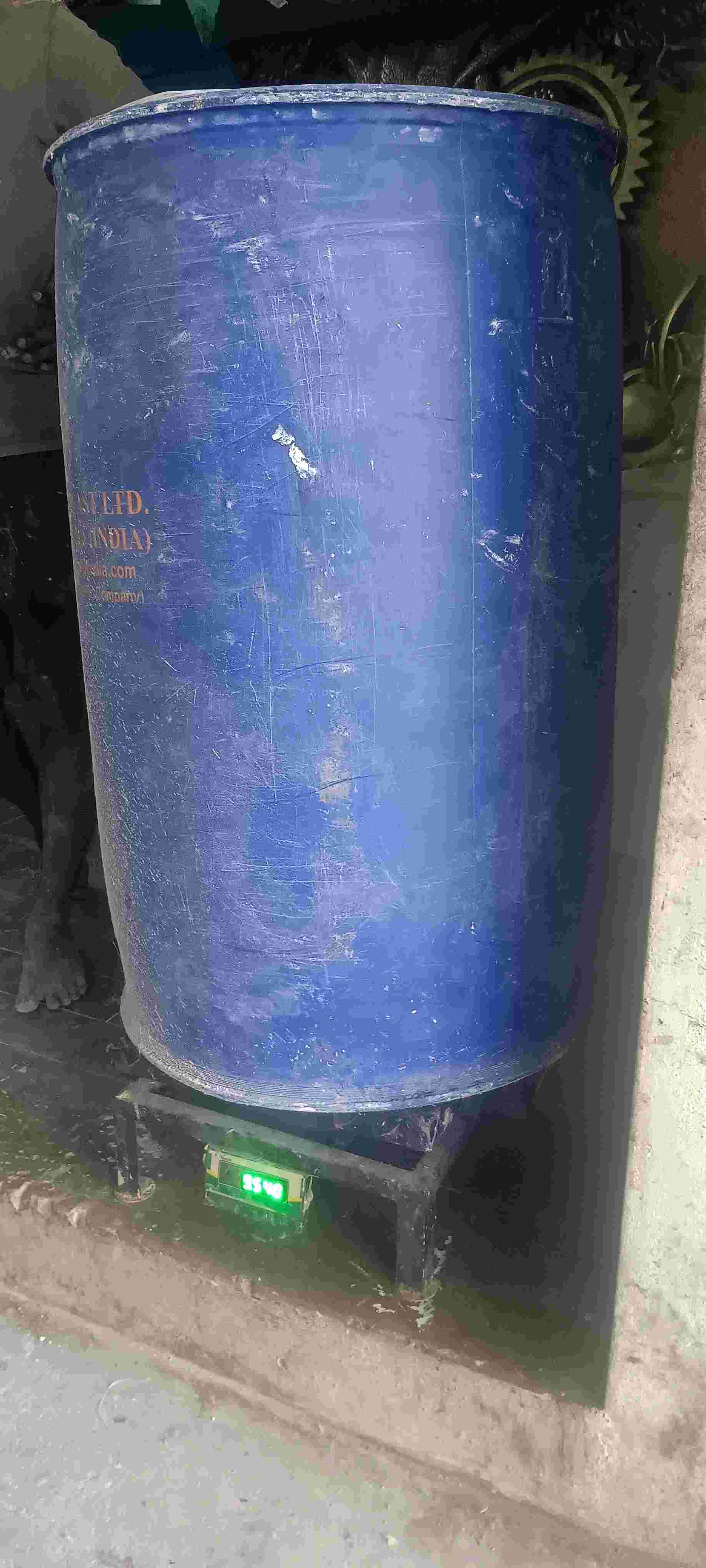 BLUE  HDPE DRUM 200LTR HDPE Scrap Mix Scrap vellore tamil nadu india Plastic4trade