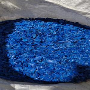 BLUE HDPE DRUM GRINDING HDPE Grinding Blow Injection Molding chennai tamil nadu india Plastic4trade Plastic4trade