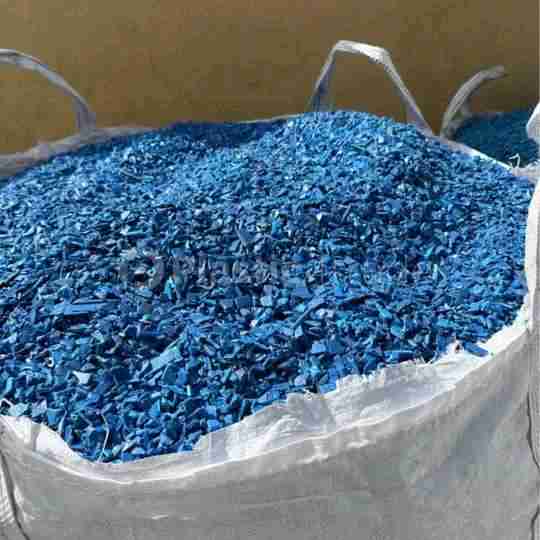 BLUE  HDPE DRUM GRINDING HDPE Grinding Blow rajkot gujarat india Plastic4trade