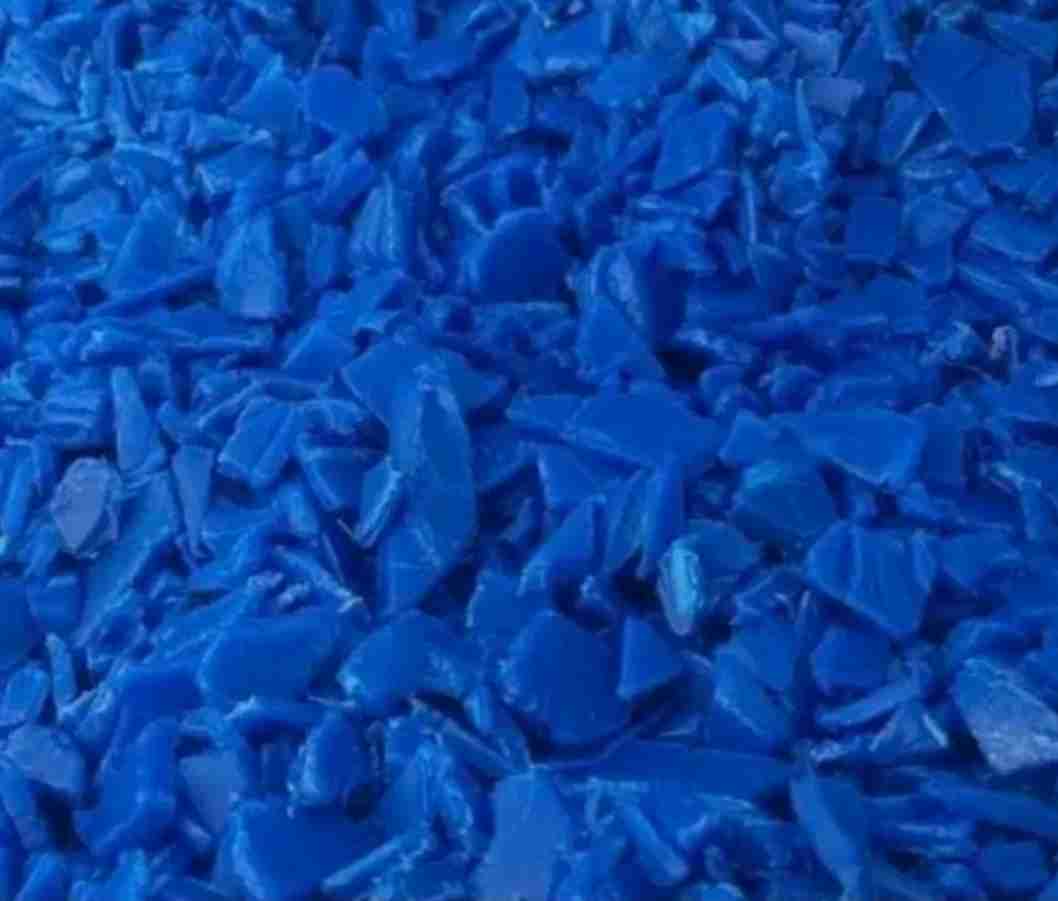 BLUE  HDPE DRUM GRINDING HDPE Grinding Flakes Blow Injection Molding parsakhera uttar pradesh india Plastic4trade