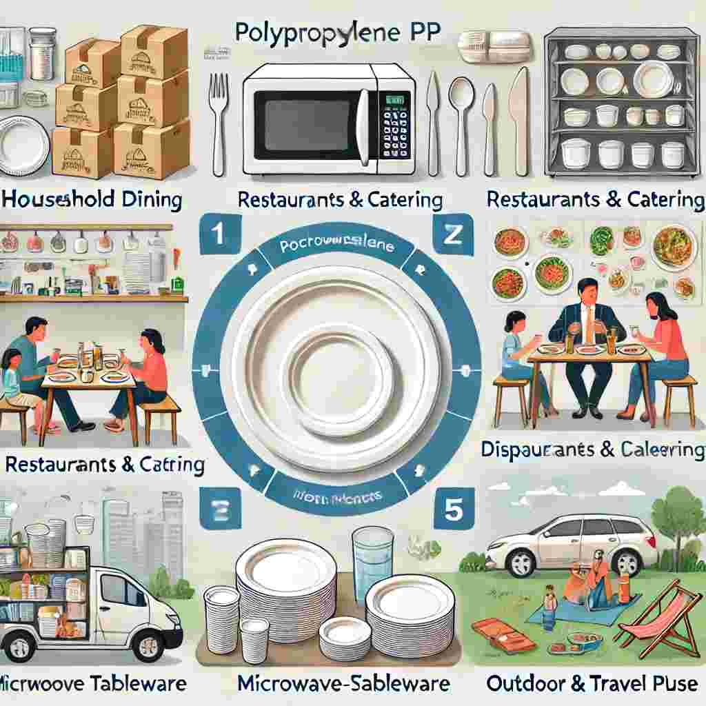 CATERER DINNER PLATE PP Lumps Injection Molding palghar maharashtra india Plastic4trade