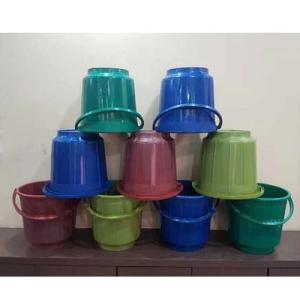 COLORED PLASTIC BUCKET PP Finish Goods Injection Molding ajmer rajasthan india Plastic4trade