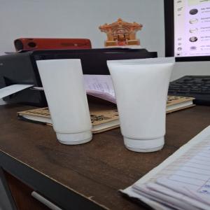 COSMETIC SEAMLESS TUBE 60ML, 75 ML, 100 ML PVC Finish Goods Blow surat gujarat india Plastic4trade