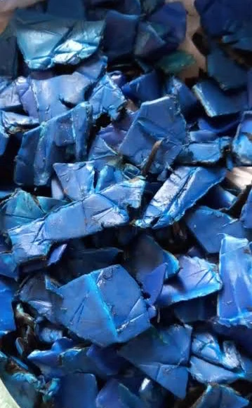 DRUM BLUE GRINDING HDPE Grinding Injection Molding ankleshwar gujarat india Plastic4trade