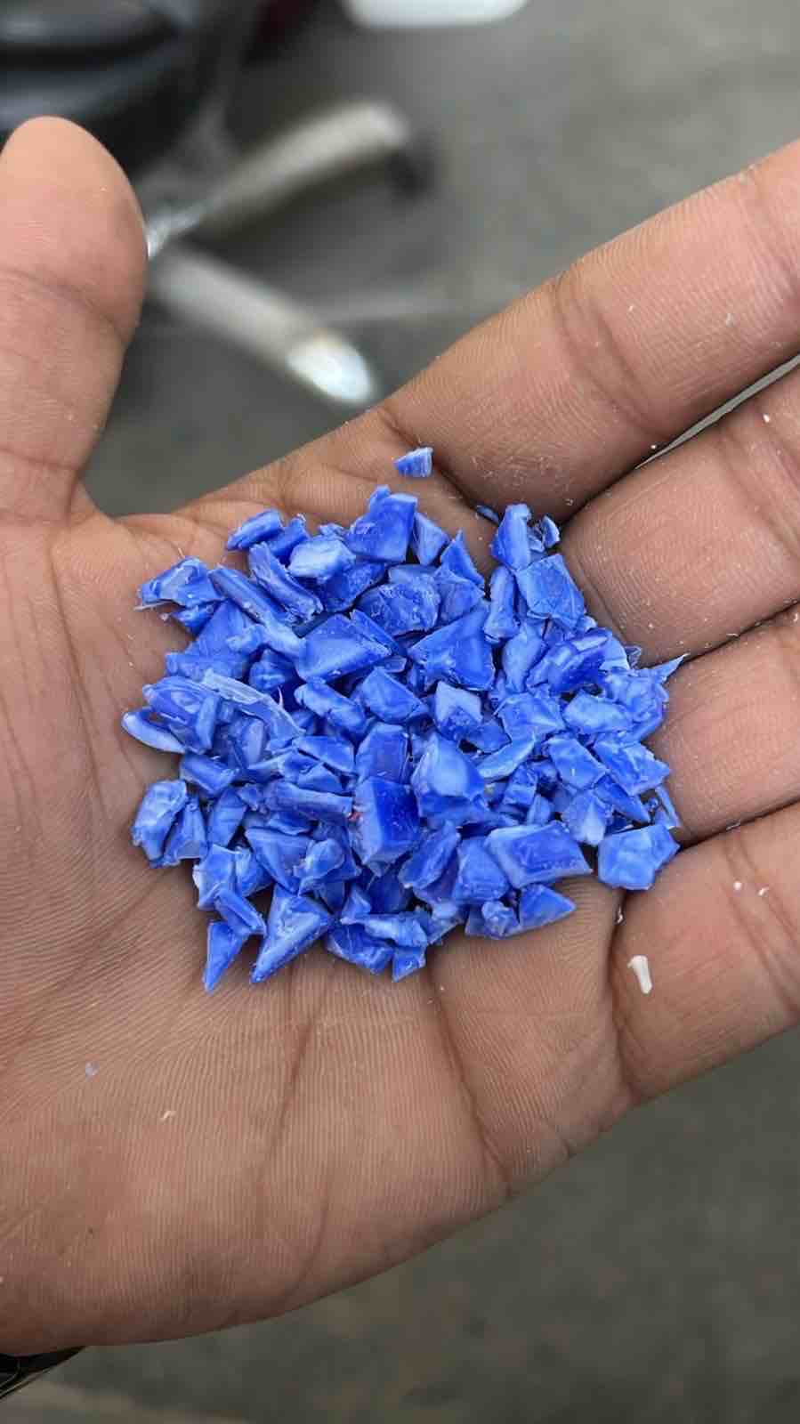 DRUM BLUE GRINDING HDPE Grinding Injection Molding sonipat haryana india Plastic4trade Plastic4trade