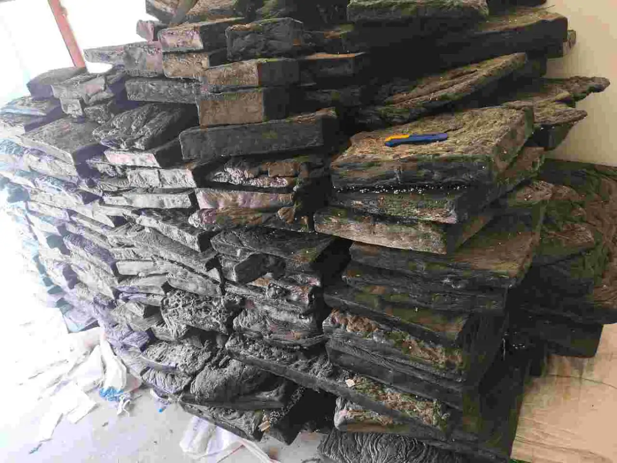 EPS BLACK LAMS EPS Lumps Injection Molding chhatral gujarat india Plastic4trade