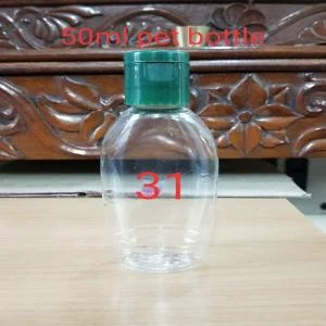 FLIP TOP CAP 50ML PLASTIC BOTTLE PET Finish Goods Blow hyderabad telangana india Plastic4trade