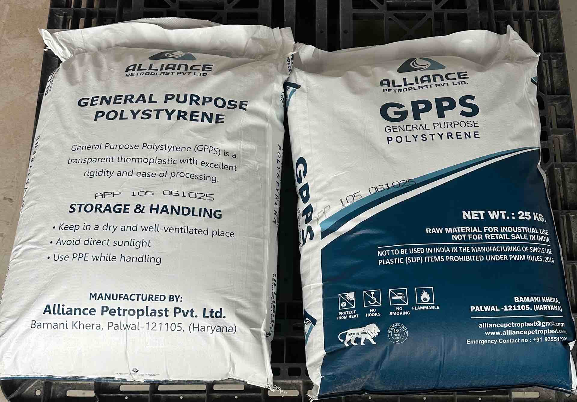 GPPS GPPS Resin Injection Molding faridabad delhi india Plastic4trade