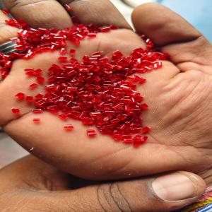 GPPS RED REPROCESS GRANULES GPPS Reprocess Granule Injection Molding delhi delhi india Plastic4trade Plastic4trade