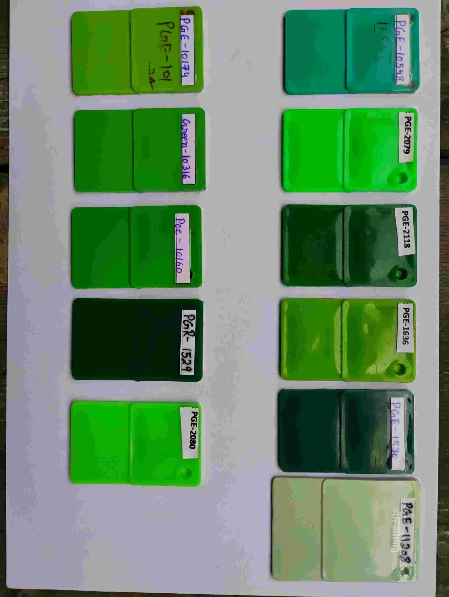 GREEN MASTERBATCH LDPE Masterbatch Injection Molding ludhiana punjab india Plastic4trade