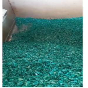 GREEN PET PATTI GRINDING PET Grinding Film Grade hyderabad telangana india Plastic4trade