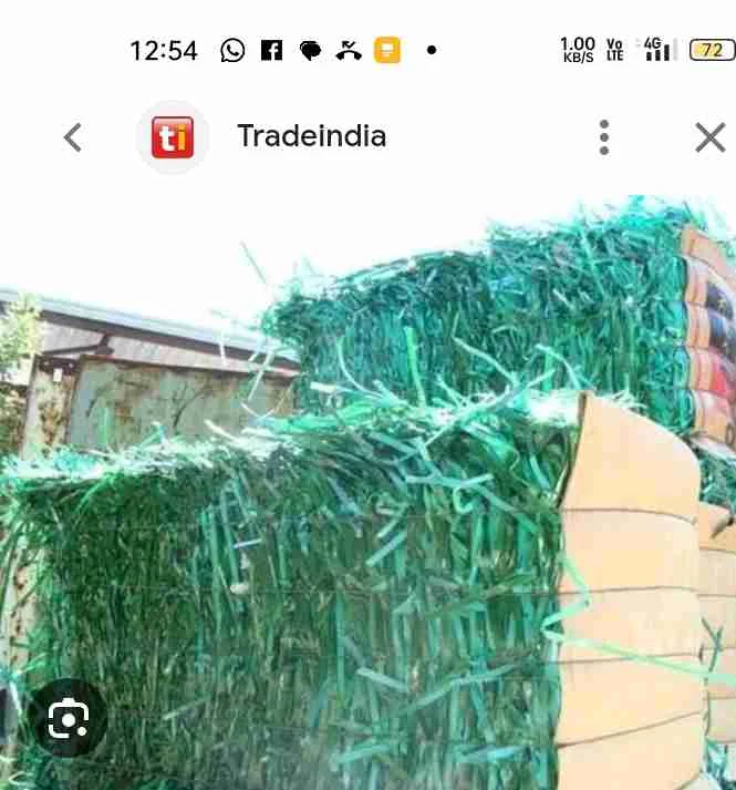 GREEN STRAP PATTI GRANULES PET Grinding Film Grade vellampatti tamil nadu india Plastic4trade