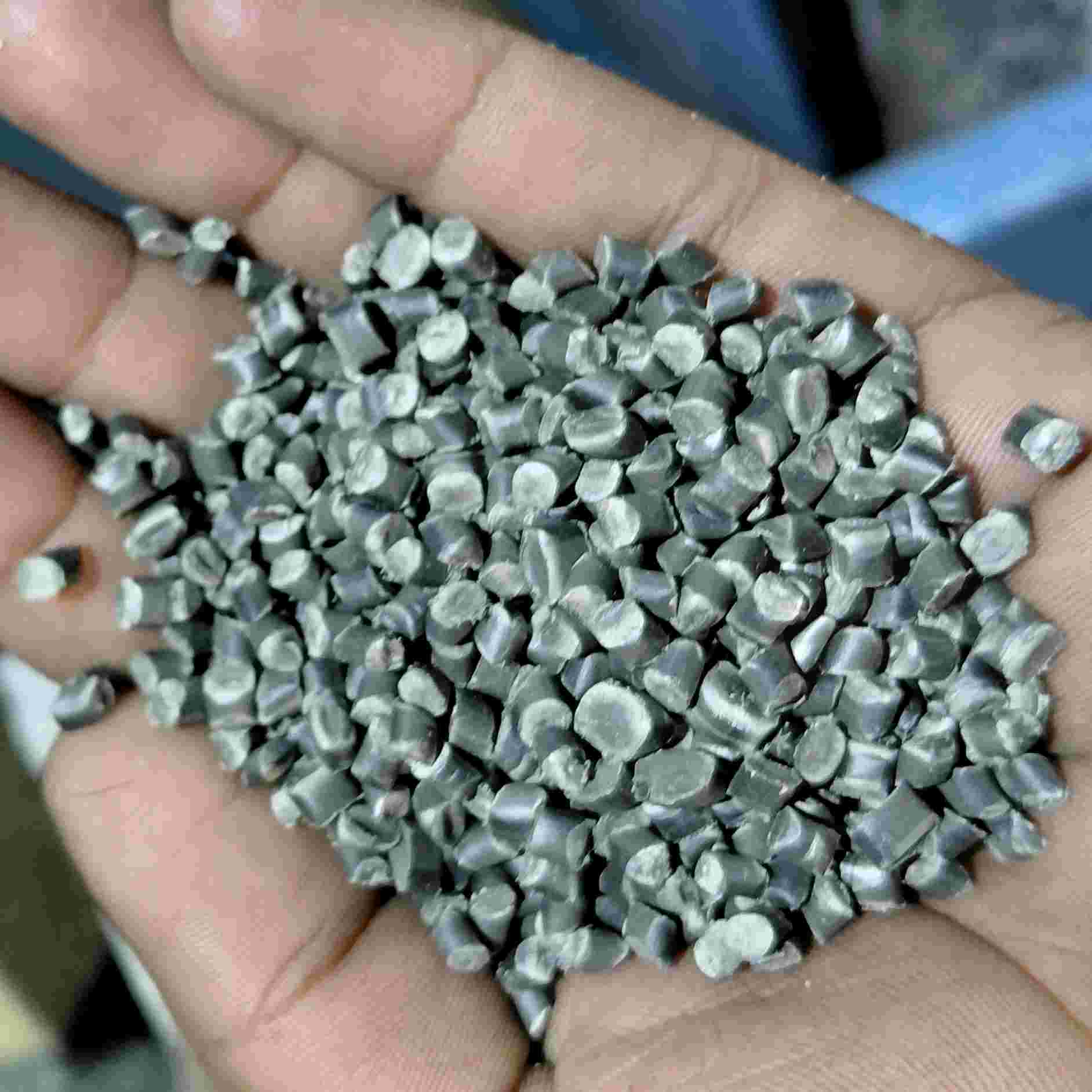 GREY PP PP Reprocess Granule Injection Molding rajkot gujarat india Plastic4trade