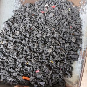 GRINDED PVC SHOES SOLE SCRAP BLACK PVC Grinding Extrusion agra uttar pradesh india Plastic4trade
