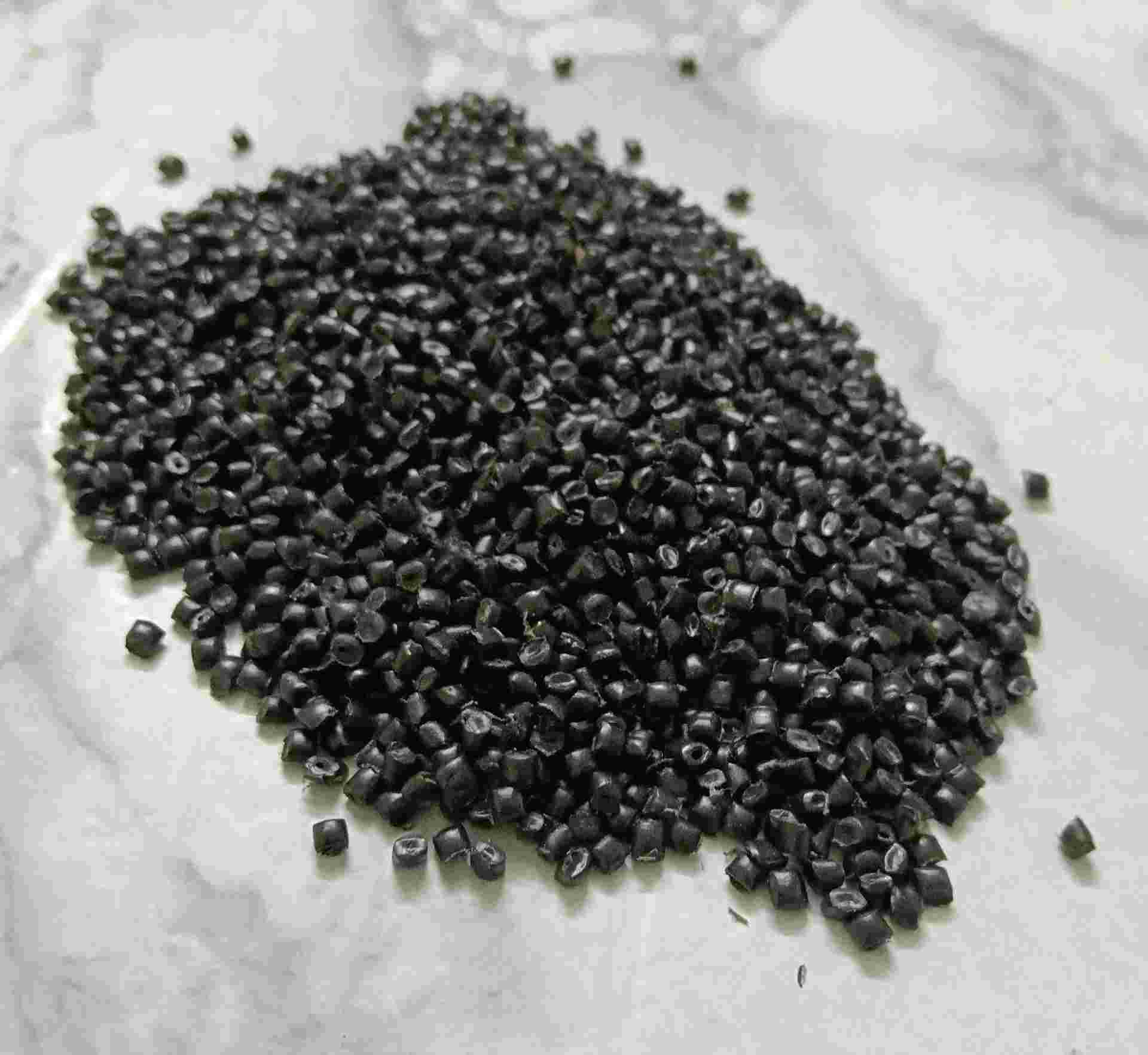 HD BLACK REPROCESSED GRANULES HDPE Reprocess Granule Blow Injection Molding alwar rajasthan india Plastic4trade